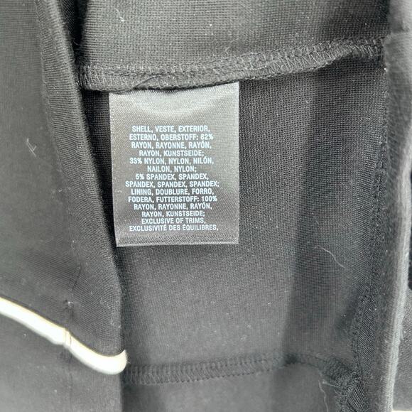 Maeve Anthropologie Cavatina Bodycon Sheath Dress Black White Womens Size 6 - Picture 7 of 11